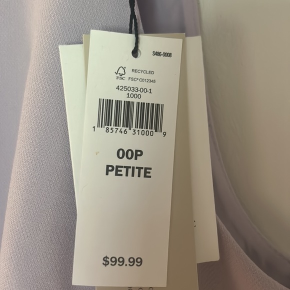 Lavender Banana Republic Business Style Dress - Picture 2 of 2